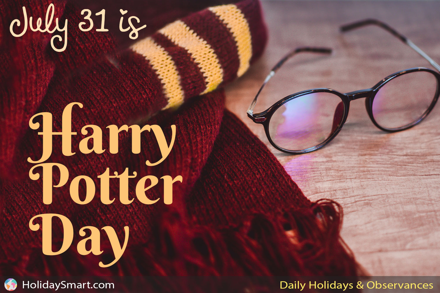 International Harry Potter Day | Holiday Smart