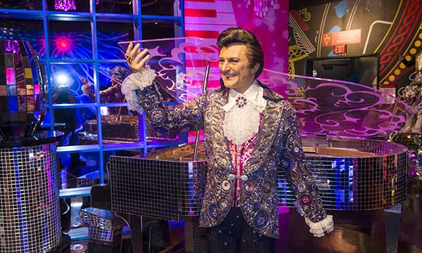 Liberace Wax Figure