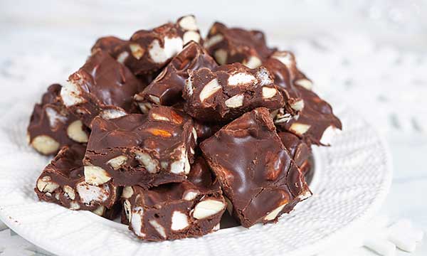 Rocky Road Fudge