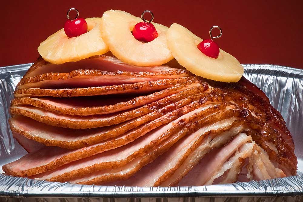 Baked Ham with Pineapple Day