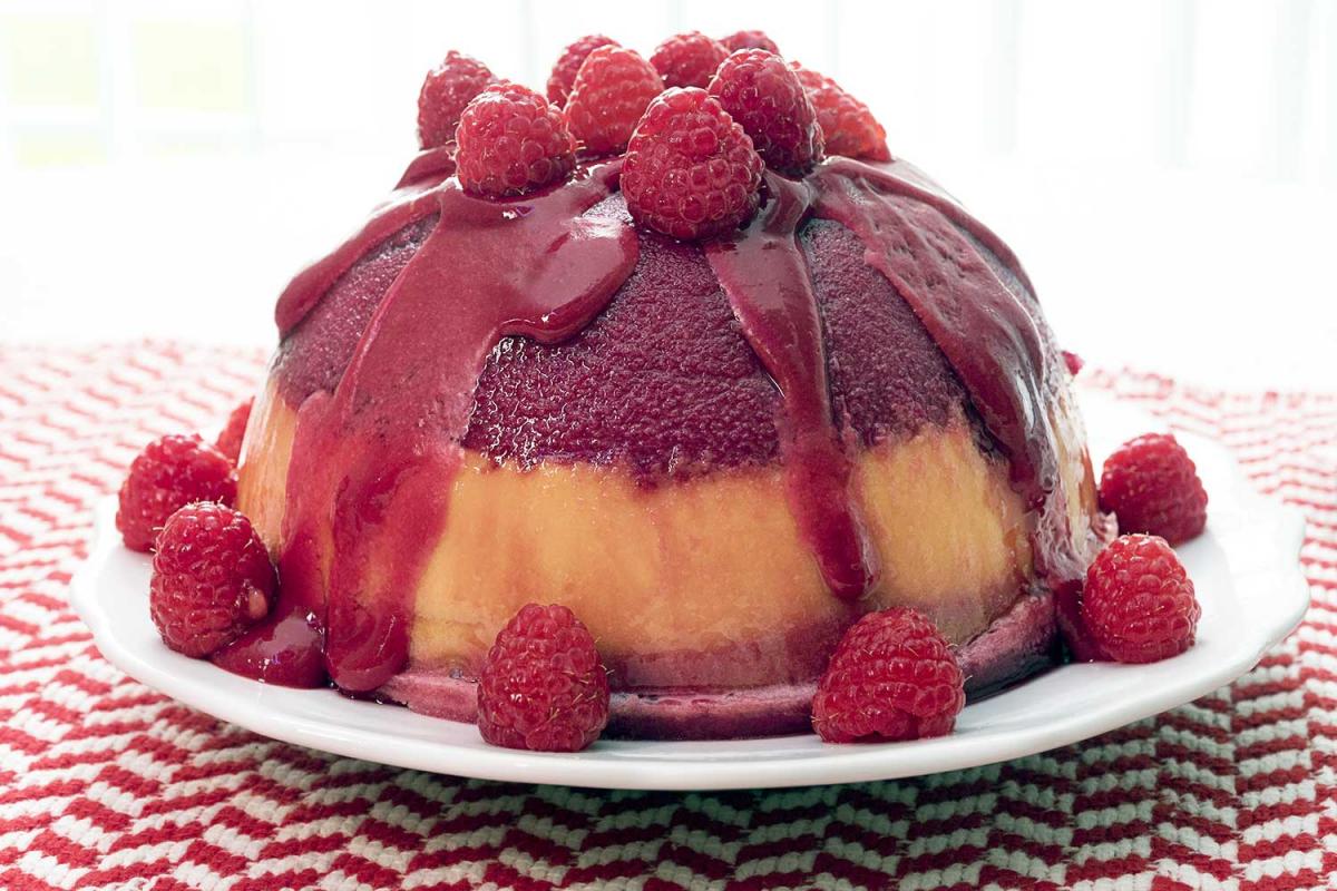 Raspberry Bombe Day