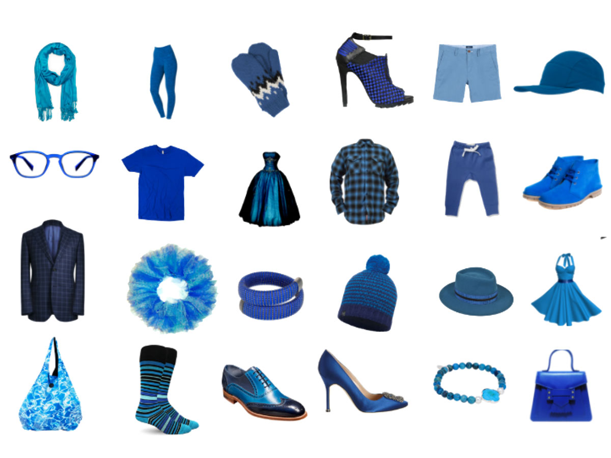 Dress in Blue Day