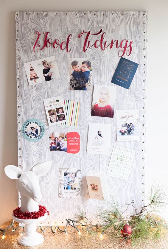 11 Great Ways to Display You Christmas Cards