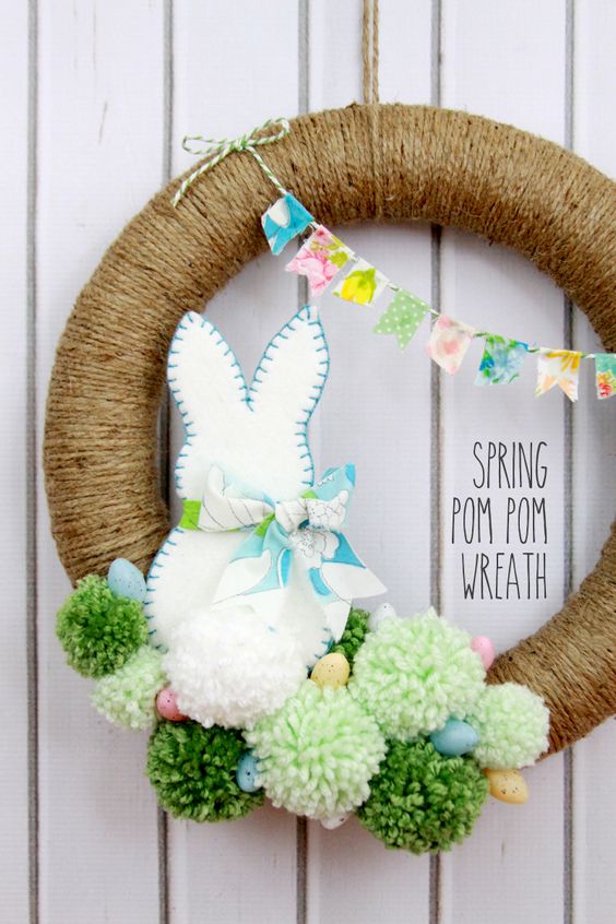 18 DIY Easter Wreaths
