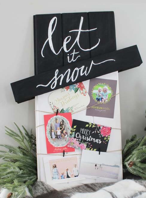 11 Great Ways to Display You Christmas Cards