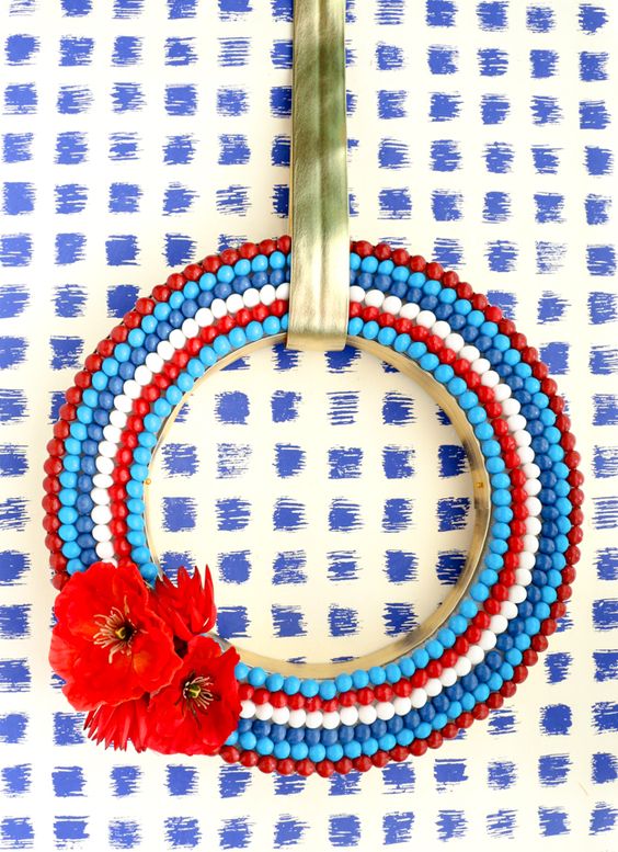 15 Patriotic Wreaths for The 4th of July