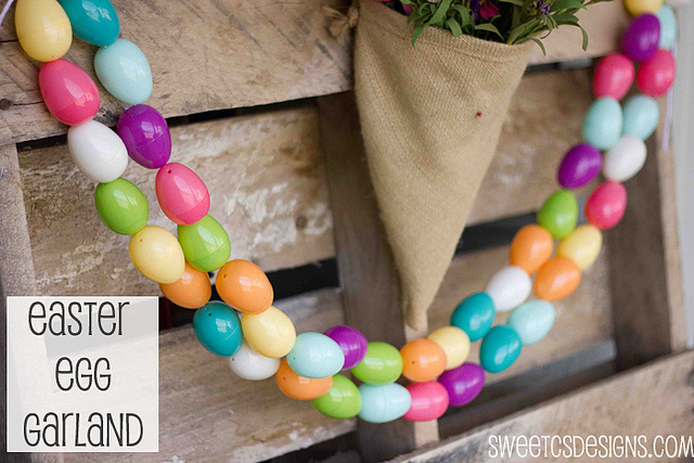 11 DIY Easter Projects Using Plastic Eggs