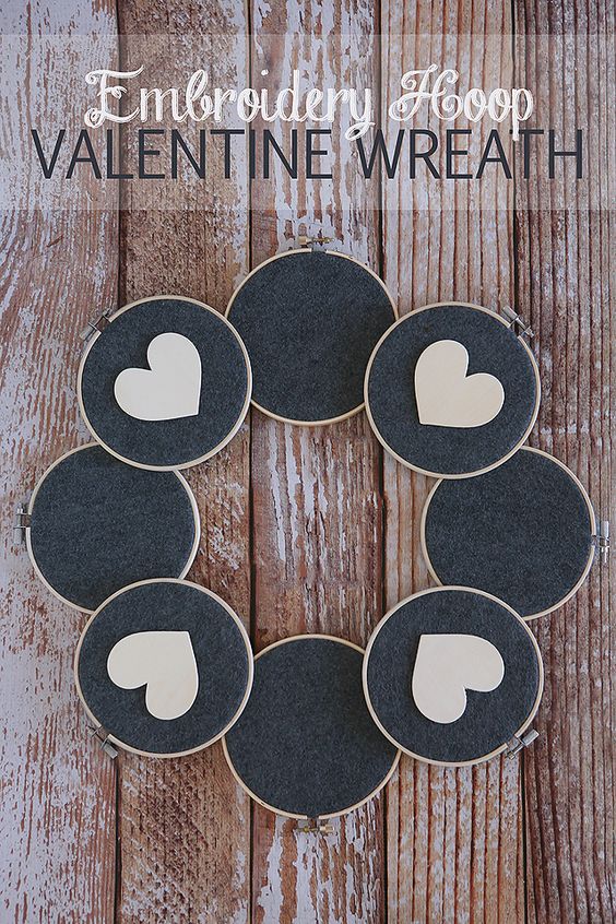 16 DIY Valentine's Day Wreaths