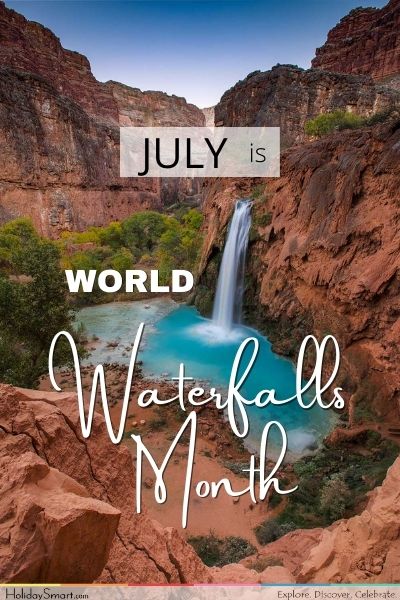 Landforms Holidays - Waterfalls Month