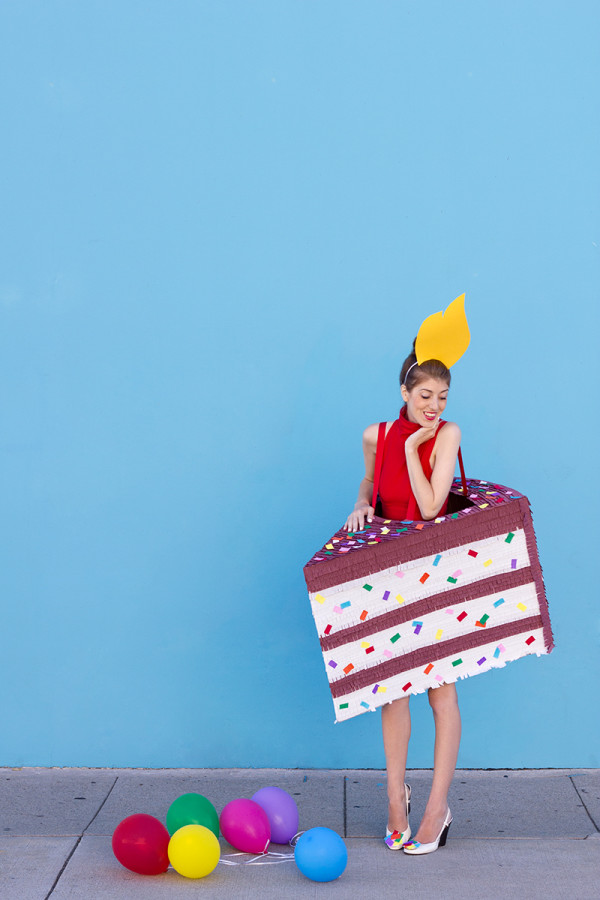 Birthday cake costume