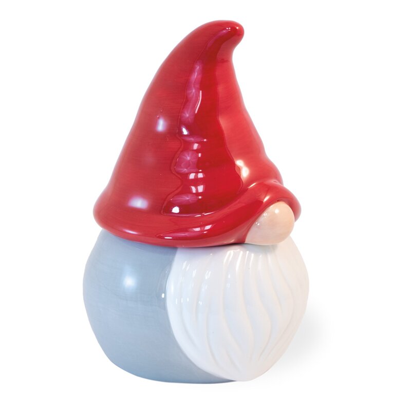 Christmas Gnome Cookie Jar