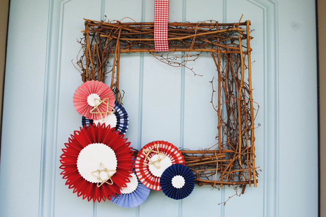 15 Patriotic Wreaths for The 4th of July