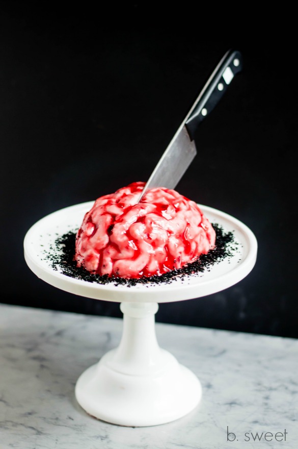 Zombie Brains Cheesecake Dip