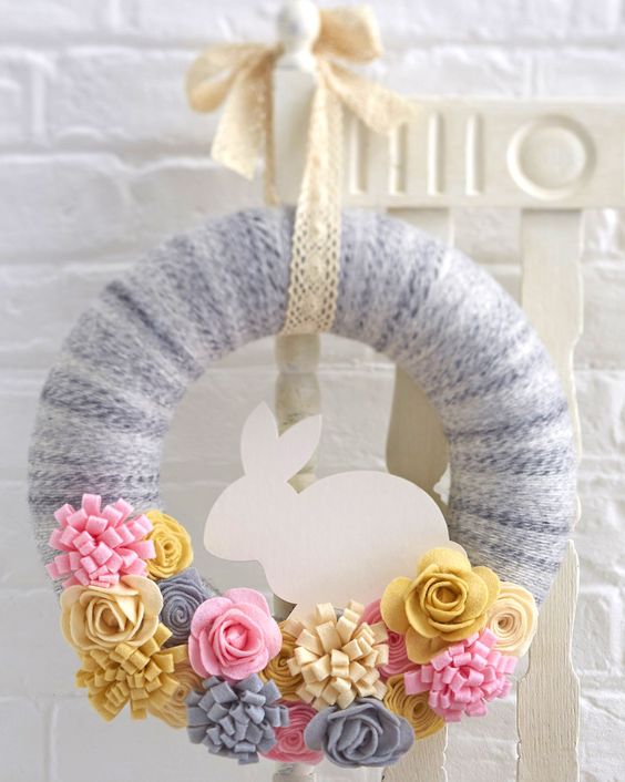 18 DIY Easter Wreaths