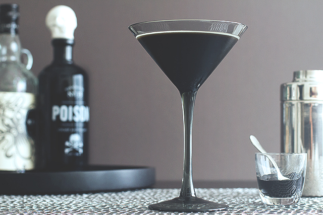 Black cocktail