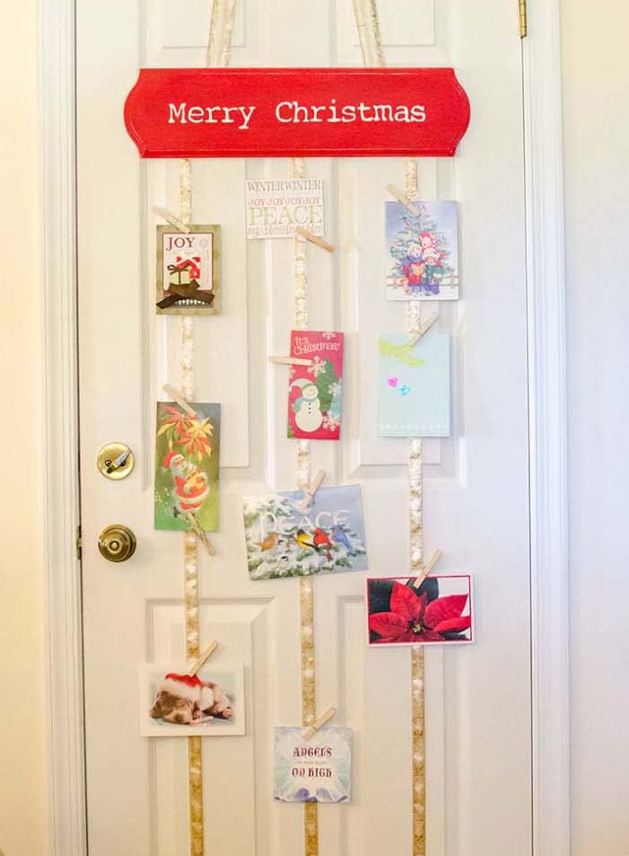 11 Great Ways to Display You Christmas Cards