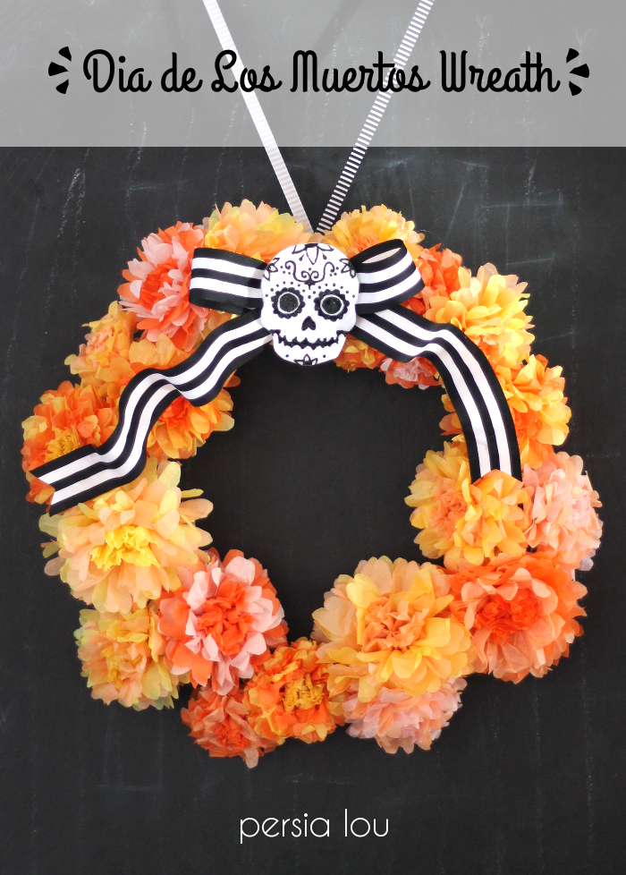 Skull wreath
