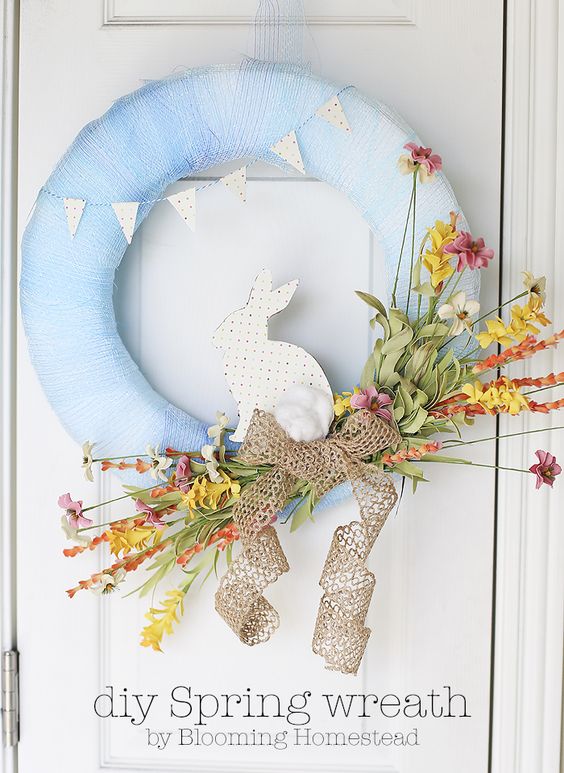 18 DIY Easter Wreaths