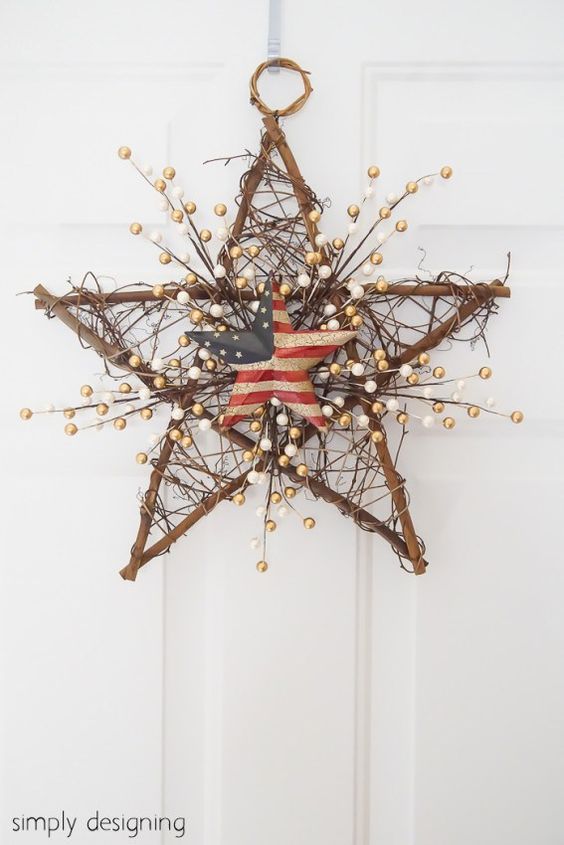 15 Patriotic Wreaths for The 4th of July