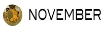 November Birthstones