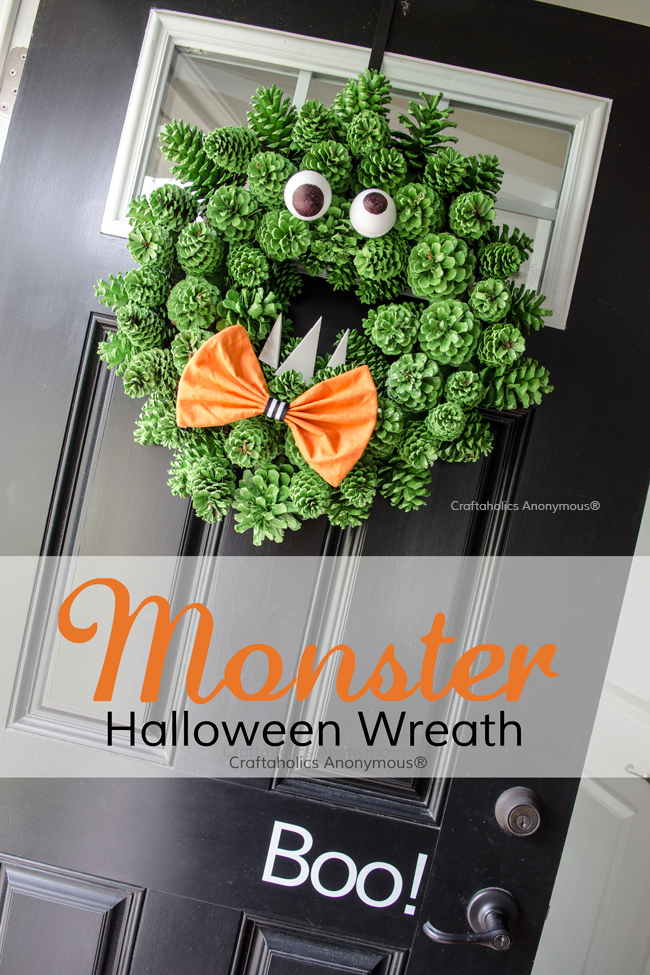 Monster wreath