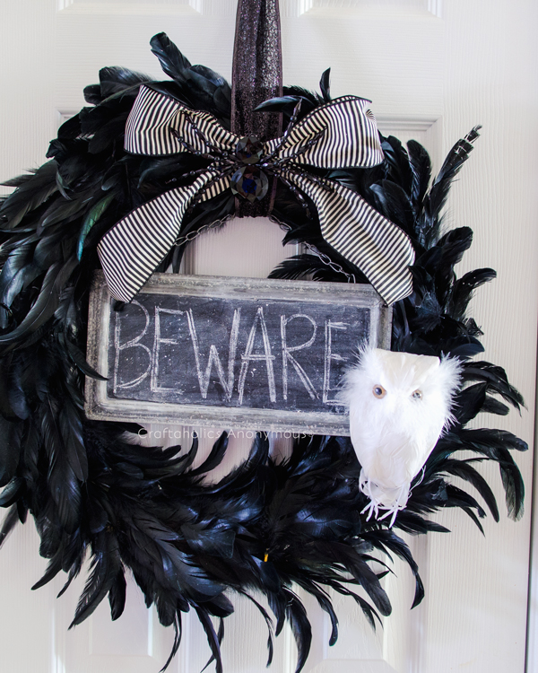 Halloween wreath