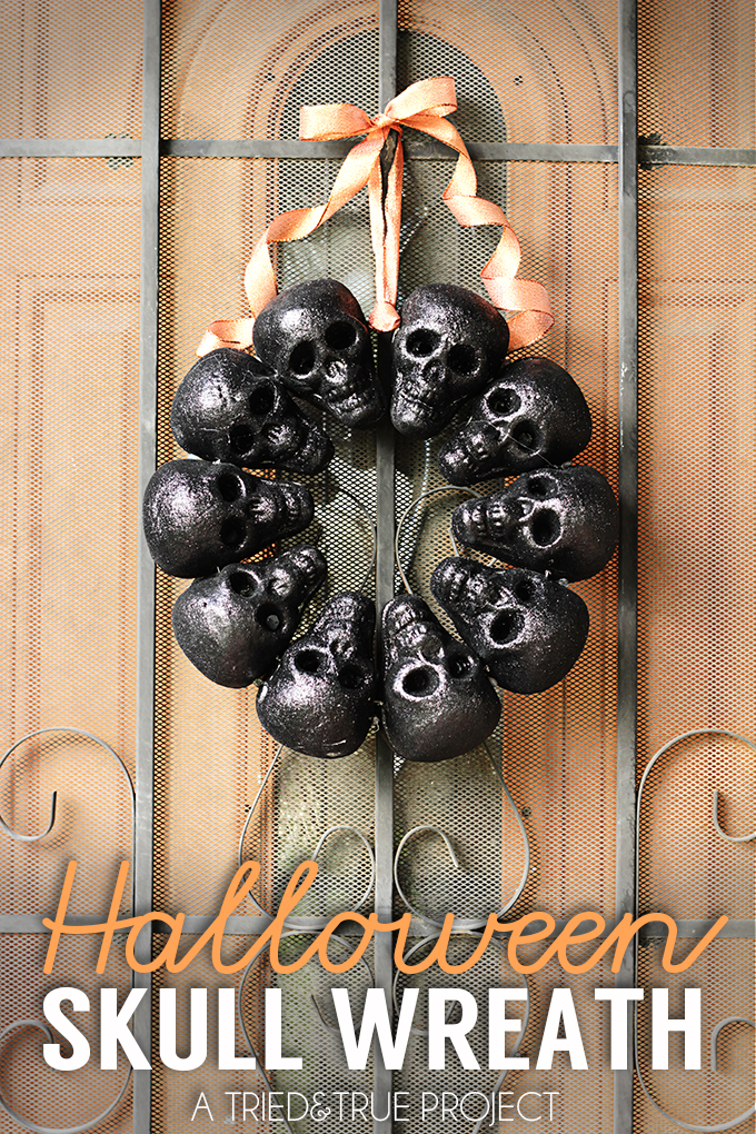 Skull wreath