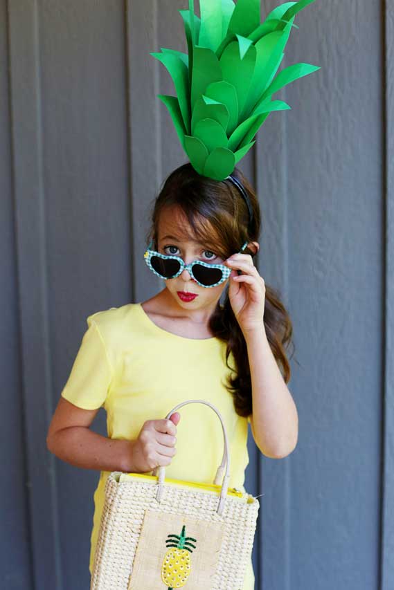 Pineapple Halloween costume