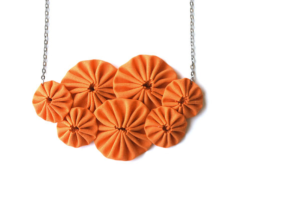 Fabric Necklace