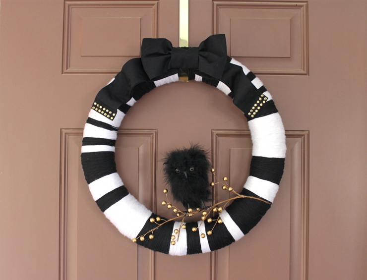Owl wreath