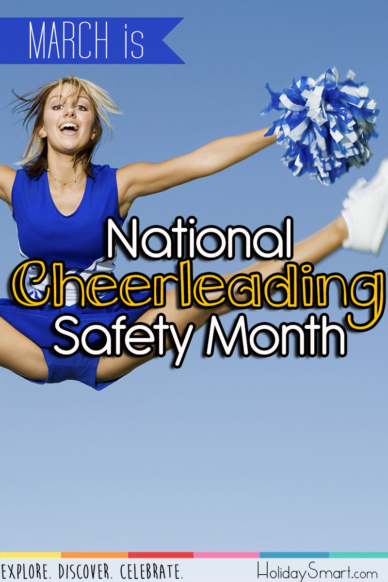 March is National Cheerleading Safety Month