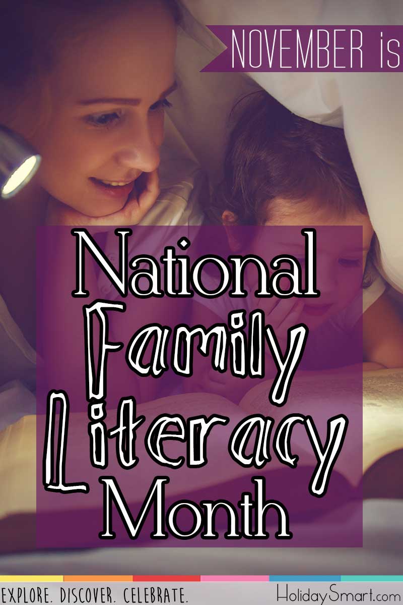 November is National Family Literacy Month