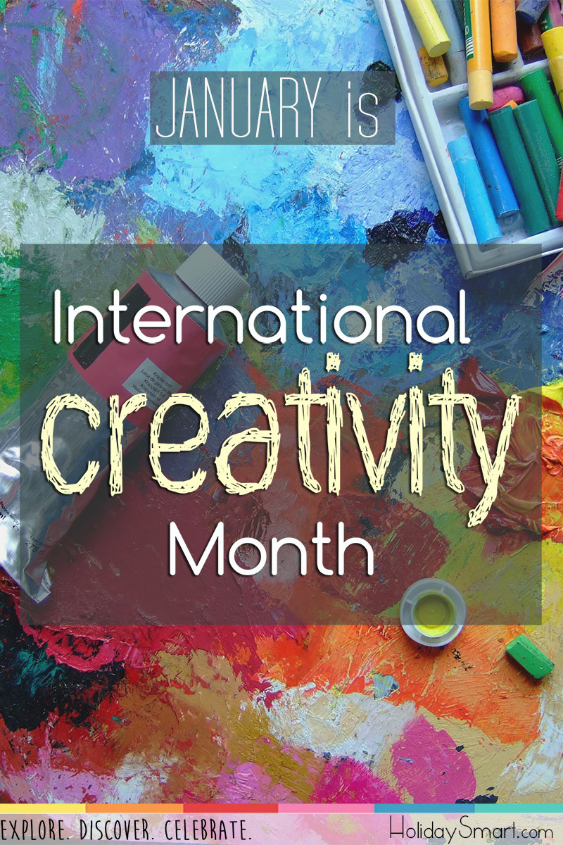 January is International Creativity Month