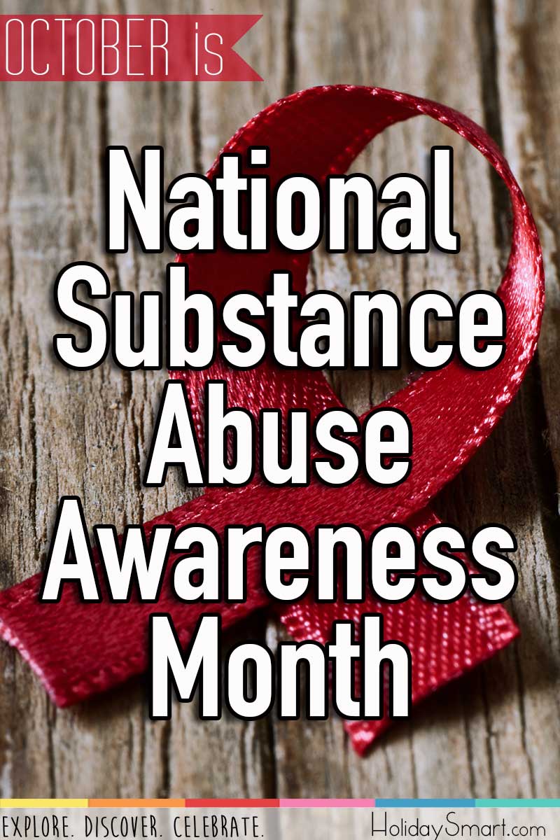 Substance Abuse Prevention Month Holiday Smart