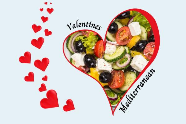 Valentine's Day Celebration with a Mediterranean Diet