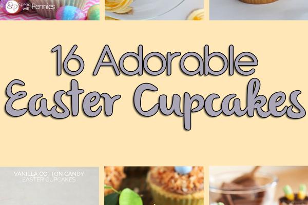 16 Adorable Easter Cupcakes