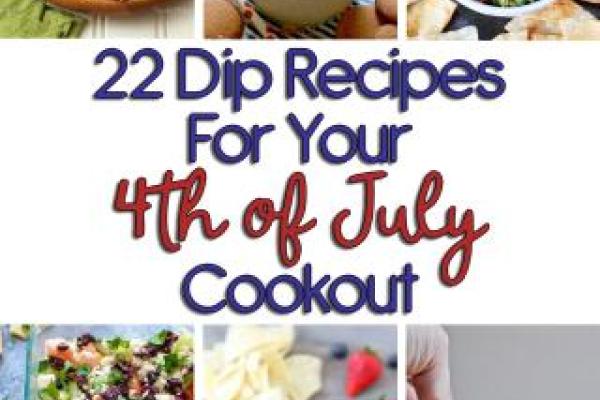 22 Dip Recipes For Your 4th of July Cookout