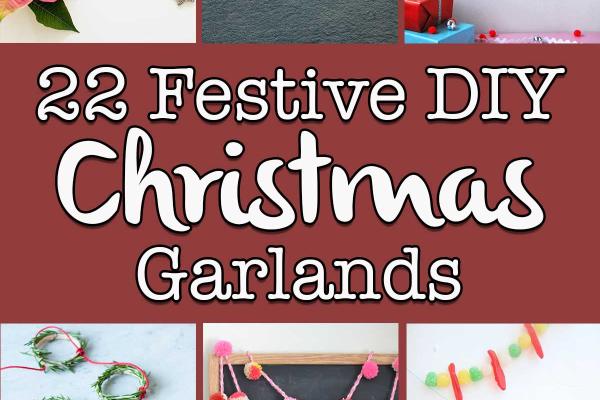 22 Festive DIY Christmas Garlands