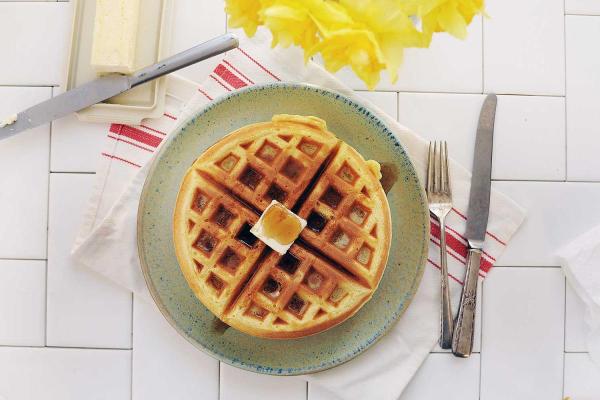 Oatmeal Nut Waffles Day