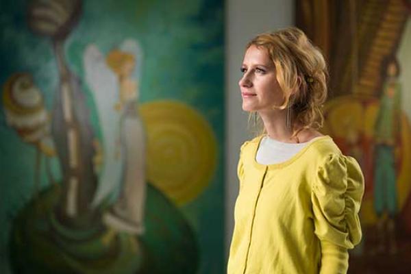 Girl at Museum