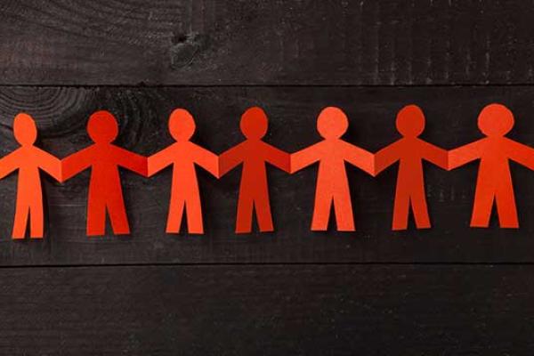 Orange people
