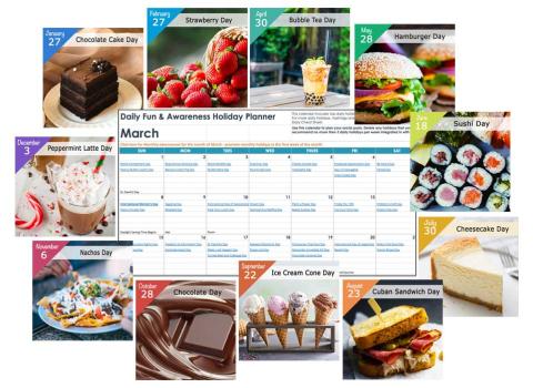Marketing with fun food holidays