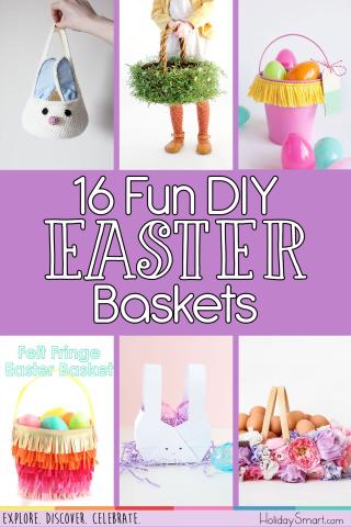 16 Fun DIY Easter Baskets