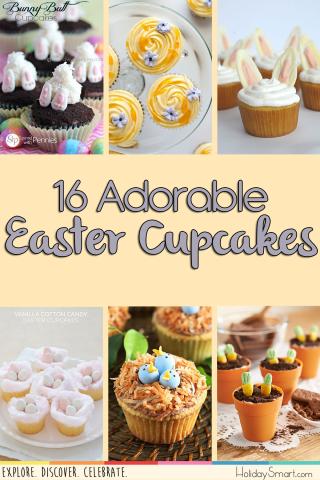 16 Adorable Easter Cupcakes