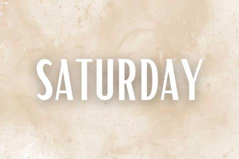 Days of the Week: Saturday