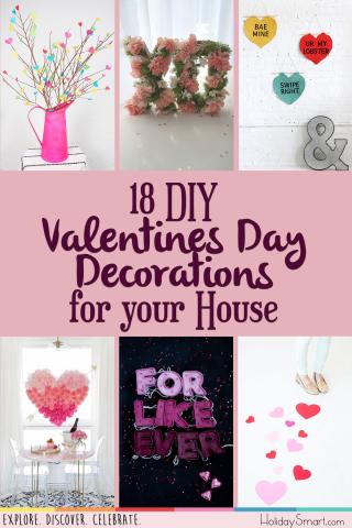 18 DIY Valentine's Day Decorations for your House