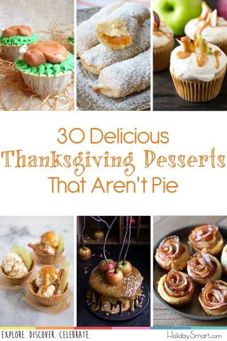 30  Delicious Thanksgiving Desserts That Aren't Pie