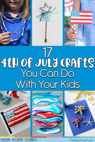 FOURTH OF JULY PAPER STRAW NECKLACES Mad in Crafts