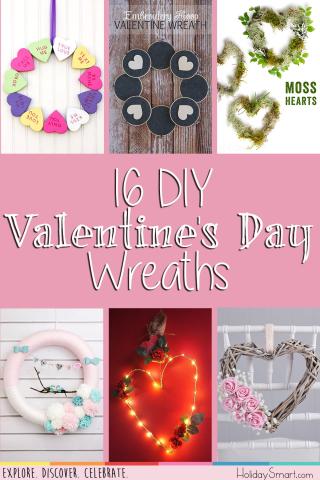 16 DIY Valentine's Day Wreaths