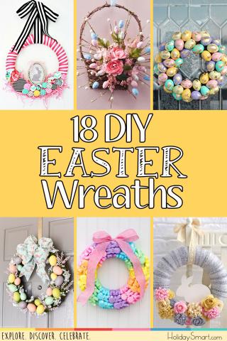 18 DIY Easter Wreaths